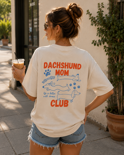 Dachshund Mom & Dad Club Tee