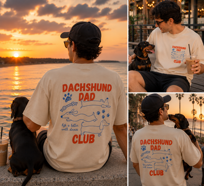 Dachshund Mom & Dad Club Tee