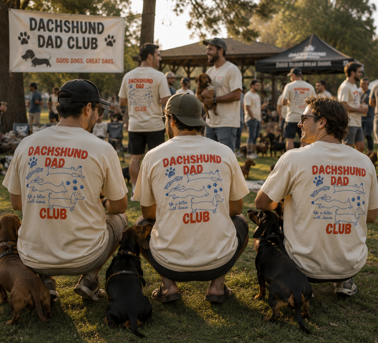 Dachshund Mom & Dad Club Tee