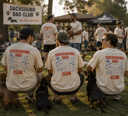 Dachshund Mom & Dad Club Tee