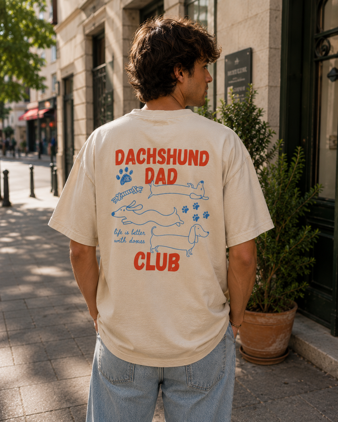 Dachshund Mom & Dad Club Tee